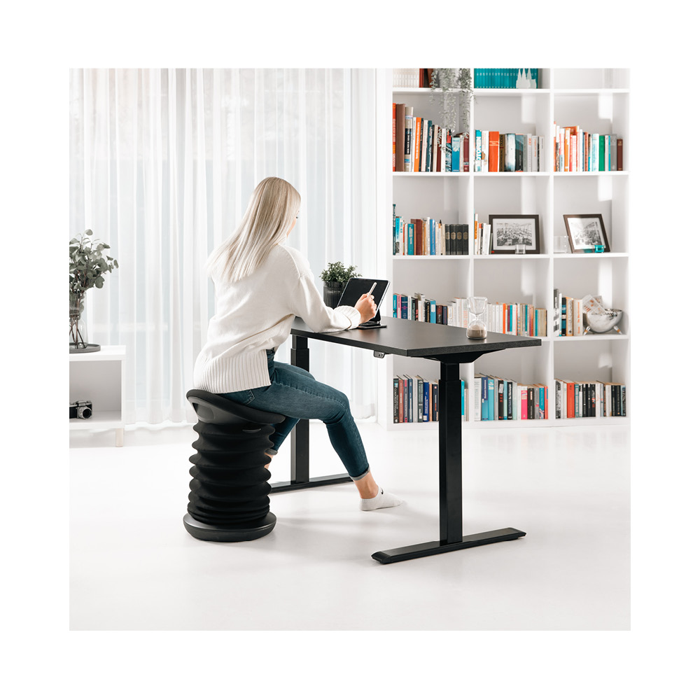 Lifestyle-Hocker Topstar Sitness 4D dunkelblau-weiss