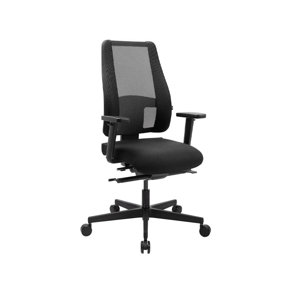 Bürostuhl mit Schiebesitz Topstar Sitness Premium schwarz
