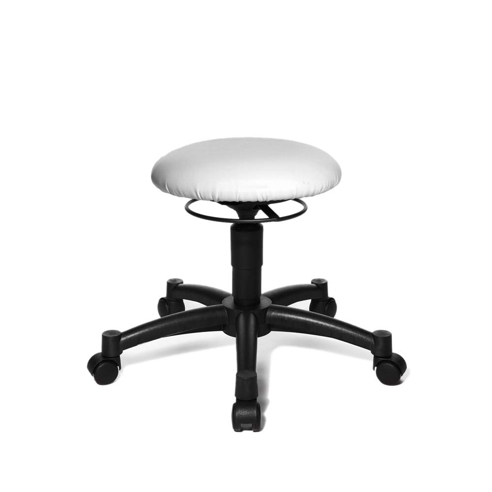Fitness-Hocker Topstar Body Balance 10 Softex weiss