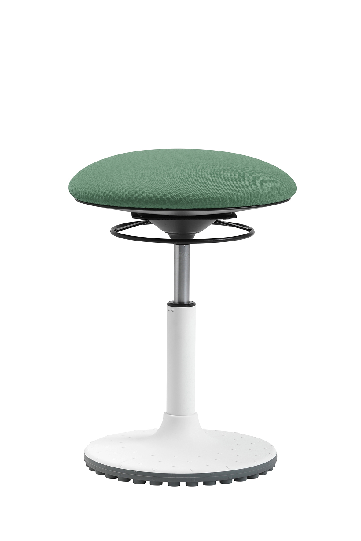 living chairs "Move" Sitzhocker weiss/mintgrün