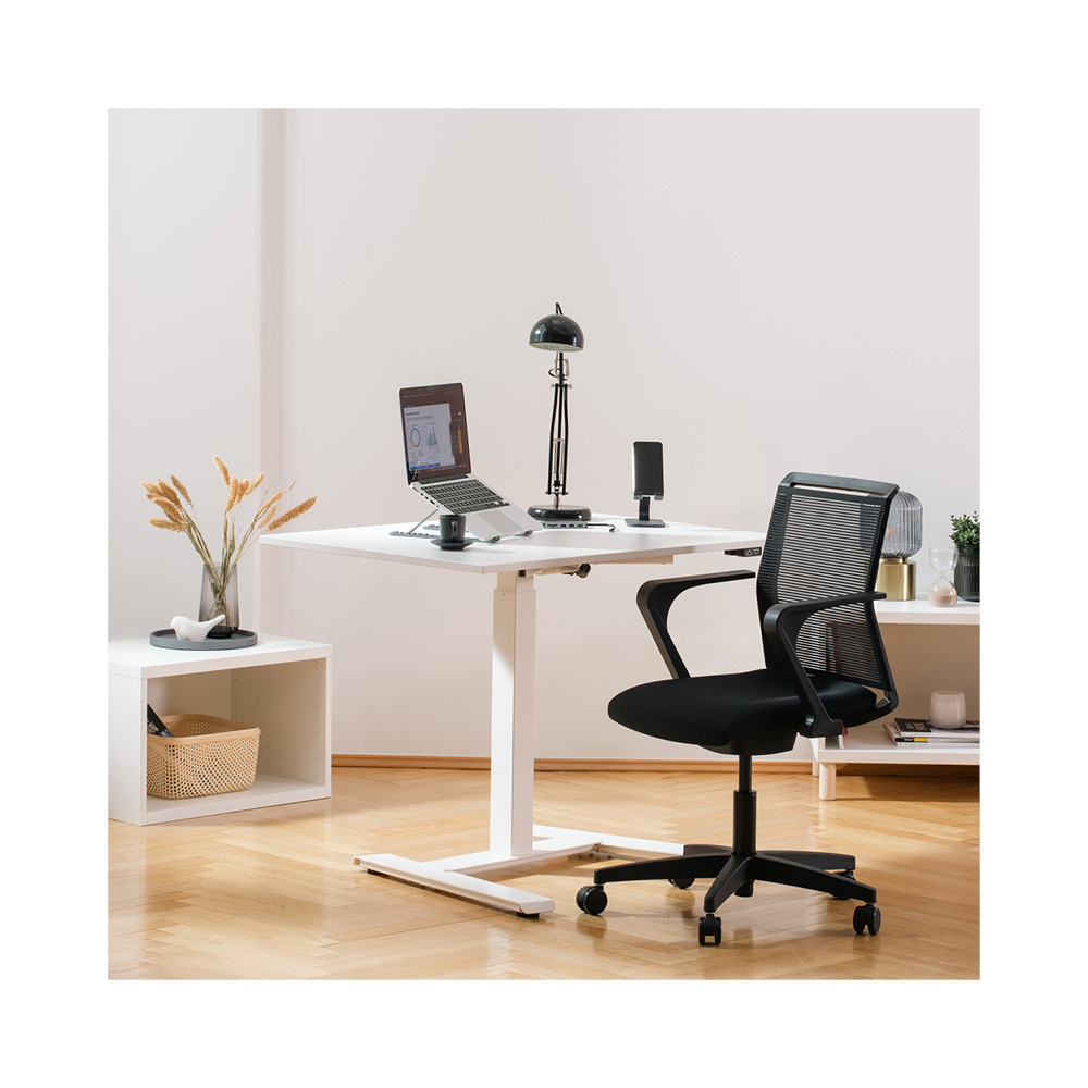 Home-Office Stuhl Sitness Smart Point rot mit fester Armlehne