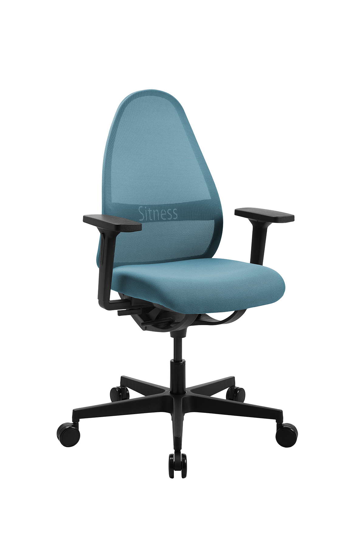 Bürostuhl Topstar Soft Sitness Art blau