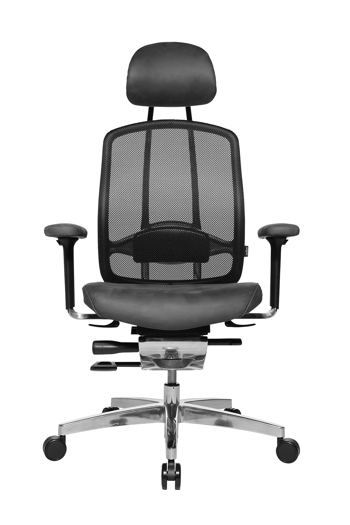 Profi Bürostuhl Wagner AluMedic Limited Grau Vintage Edition