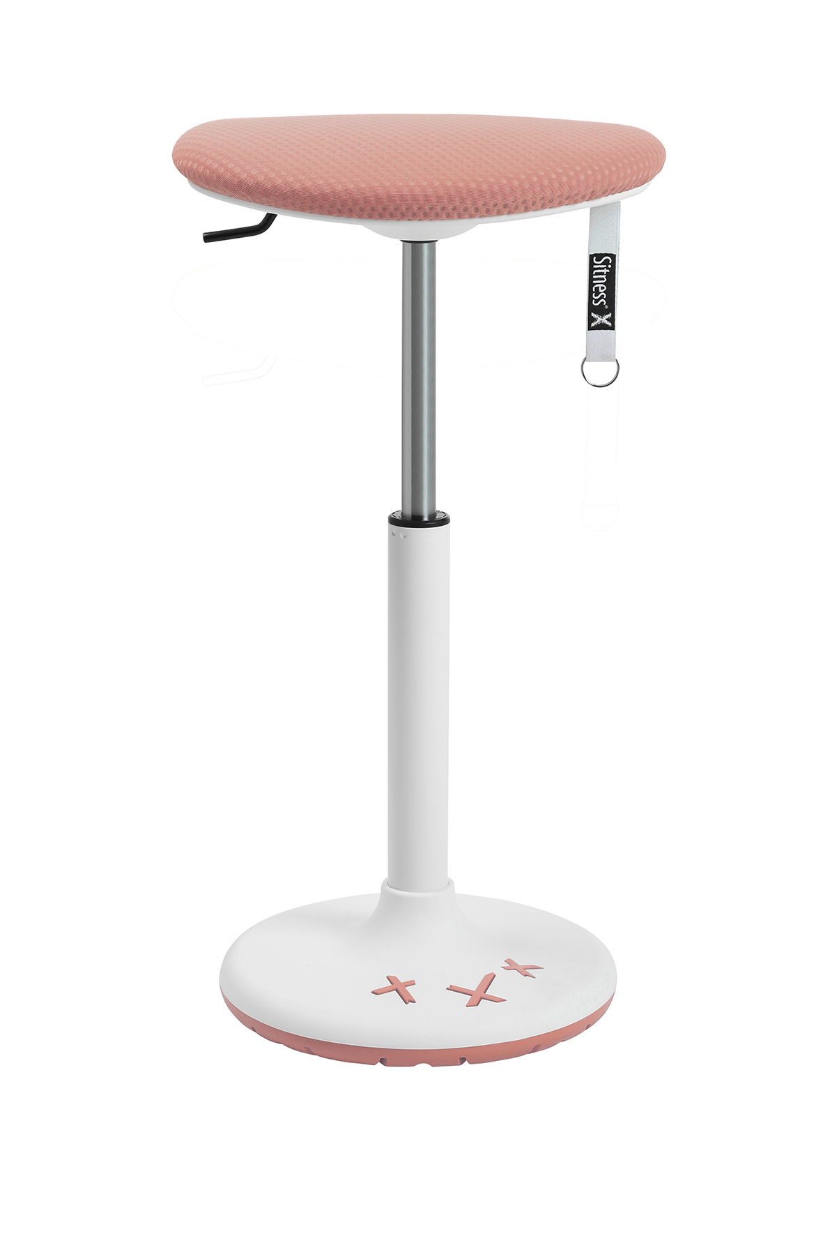Bürohocker Topstar Sitness X Stool 30 rosa