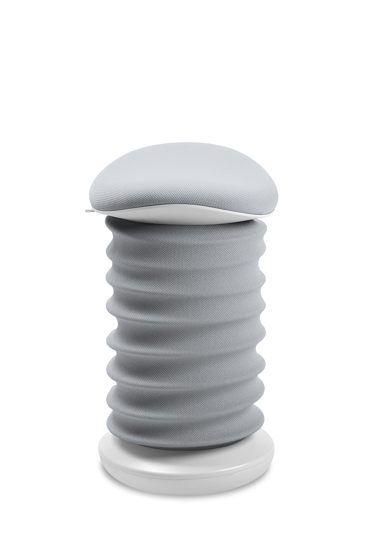 Lifestyle-Hocker Topstar Sitness 4D grau-weiss
