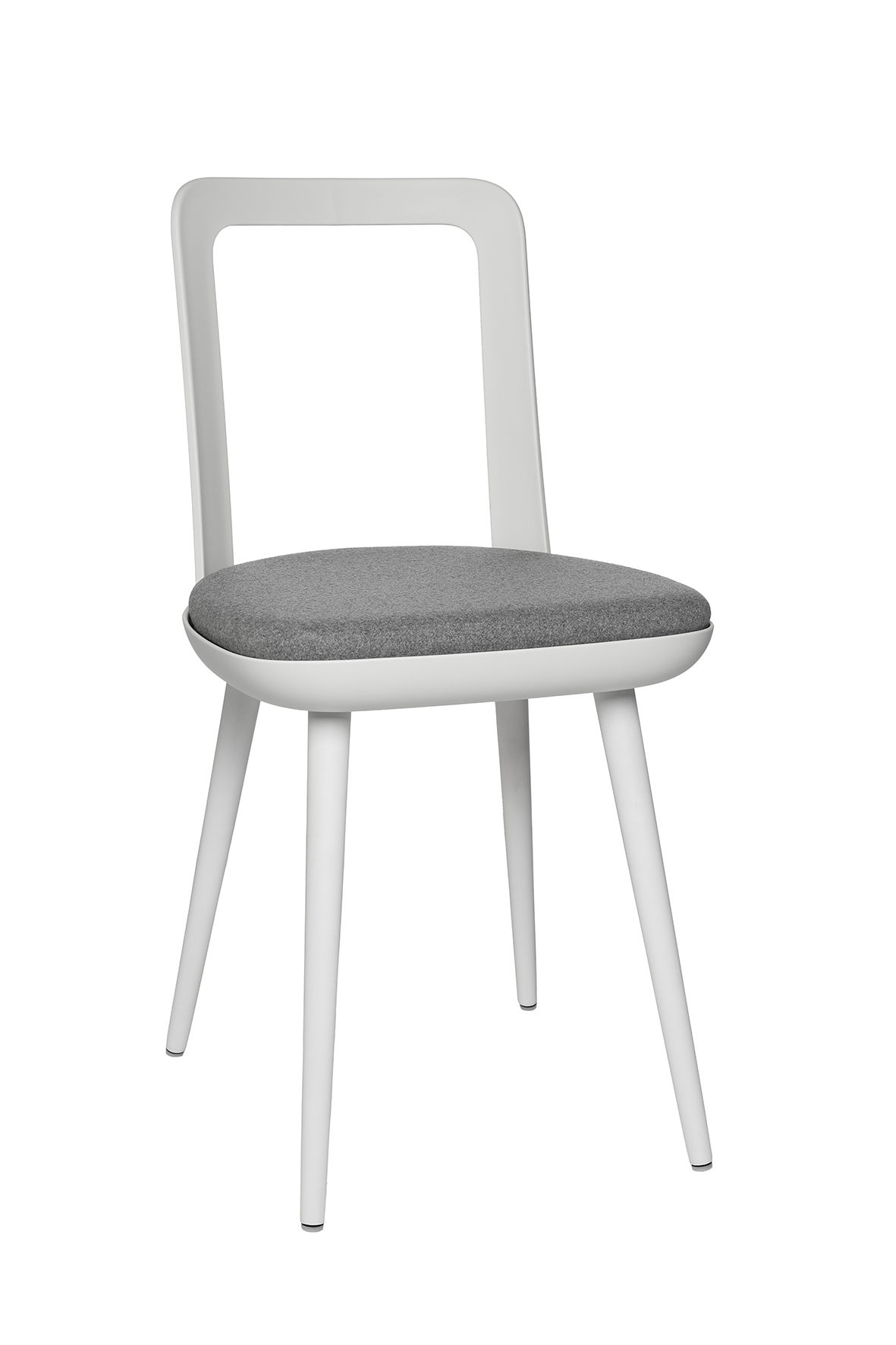 Esszimmerstuhl Wagner W-2020 Chair smokey white - grau (Stoff)