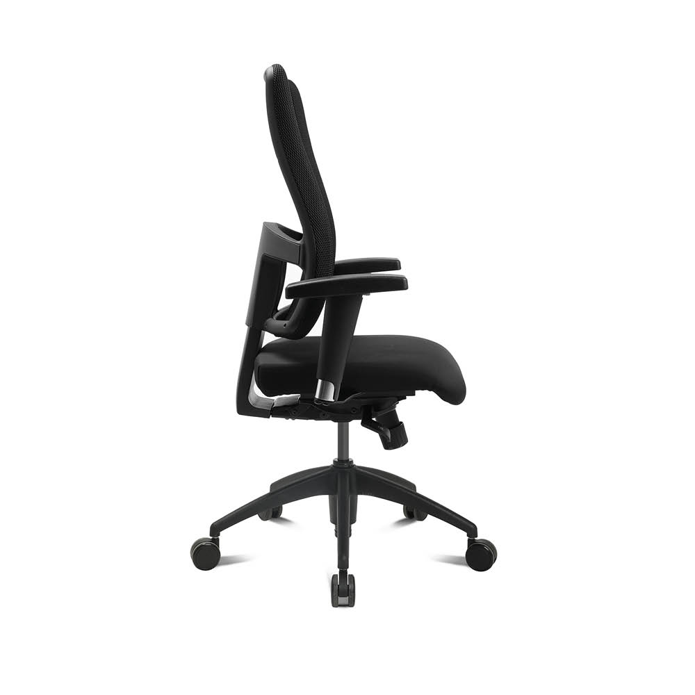 Damen Bürostuhl Topstar Lady Sitness Deluxe schwarz Öko-Stoff