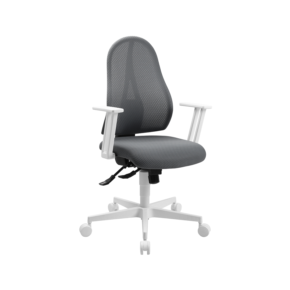 Bürostuhl Living Chairs 3D Style dunkelgrau