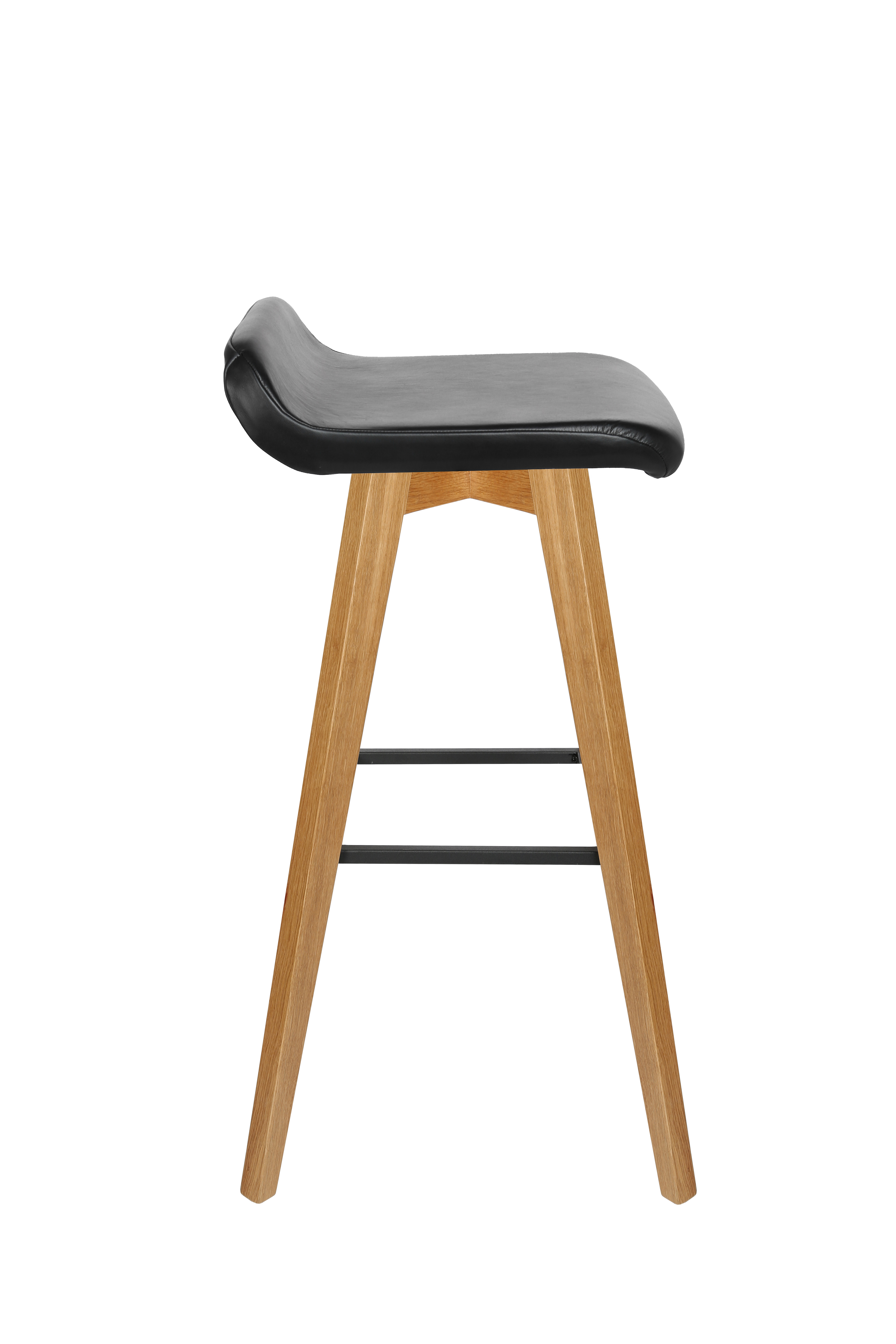 Barhocker Sitness Urban Oslo 7.3 - Eiche - schwarz