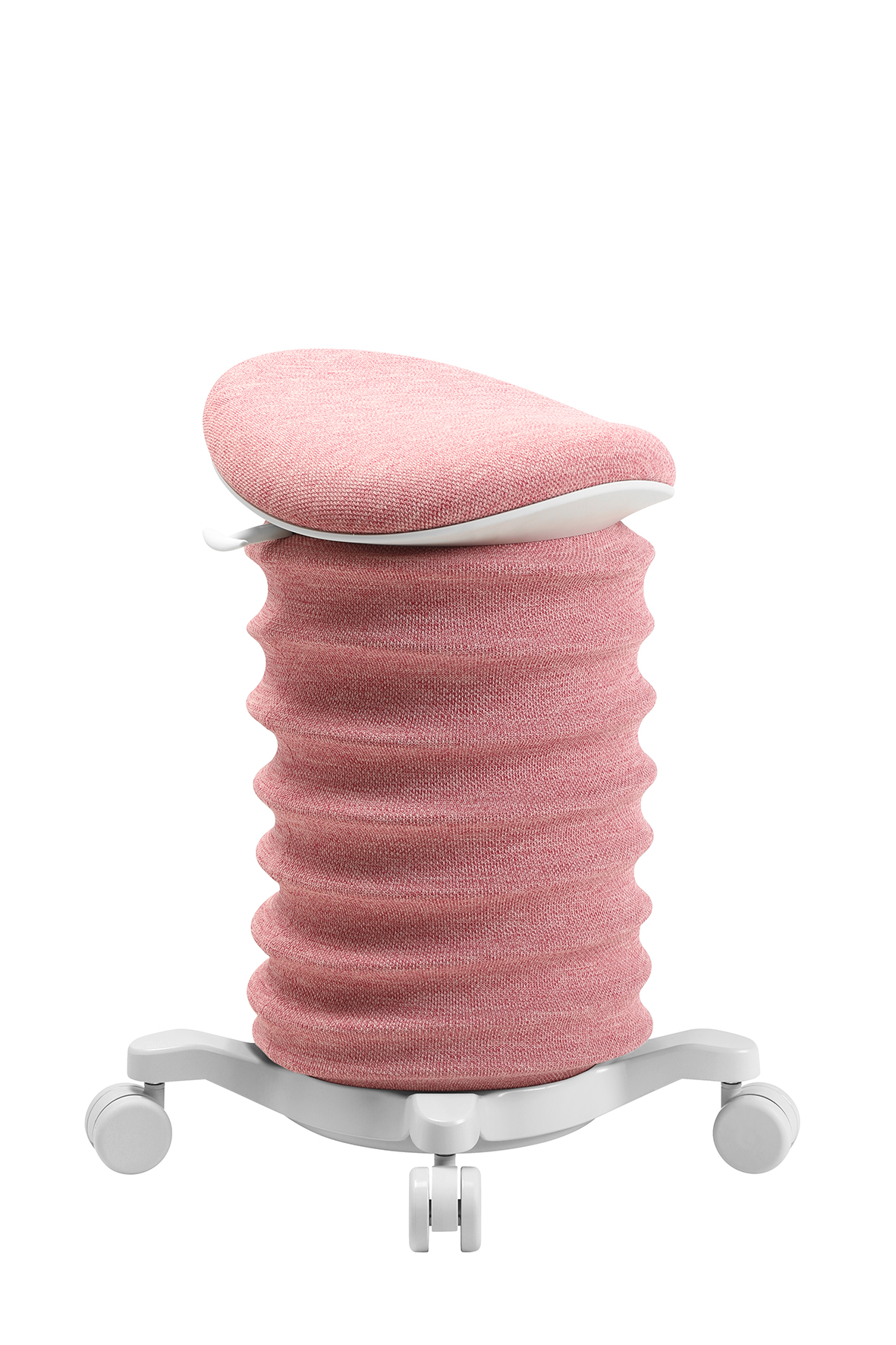 Lifestyle-Hocker Topstar Sitness 4D (mit Rollen) rosé-weiss
