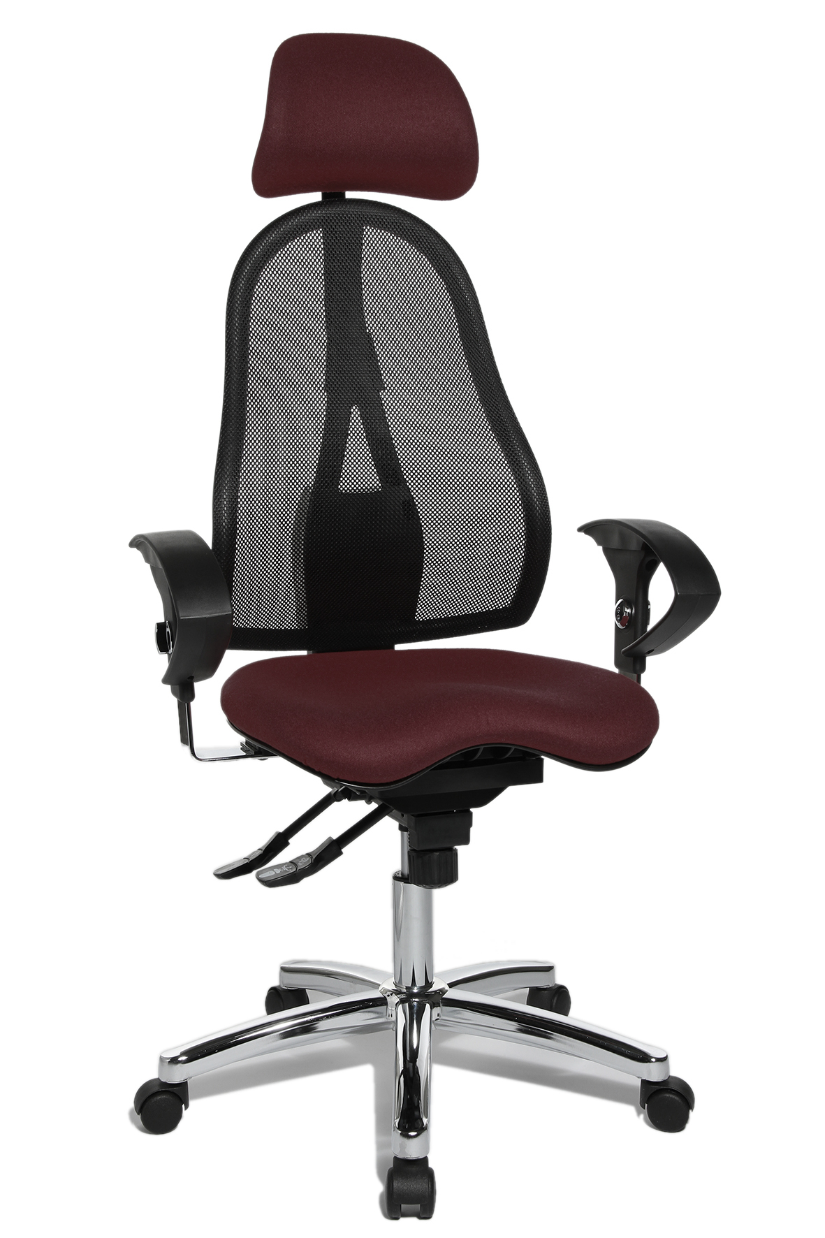 Bürostuhl Topstar Sitness 45 bordeaux