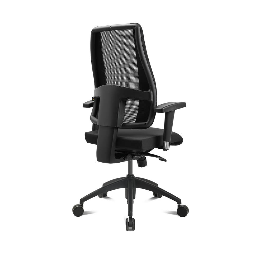 Damen Bürostuhl Topstar Lady Sitness Deluxe schwarz Öko-Stoff