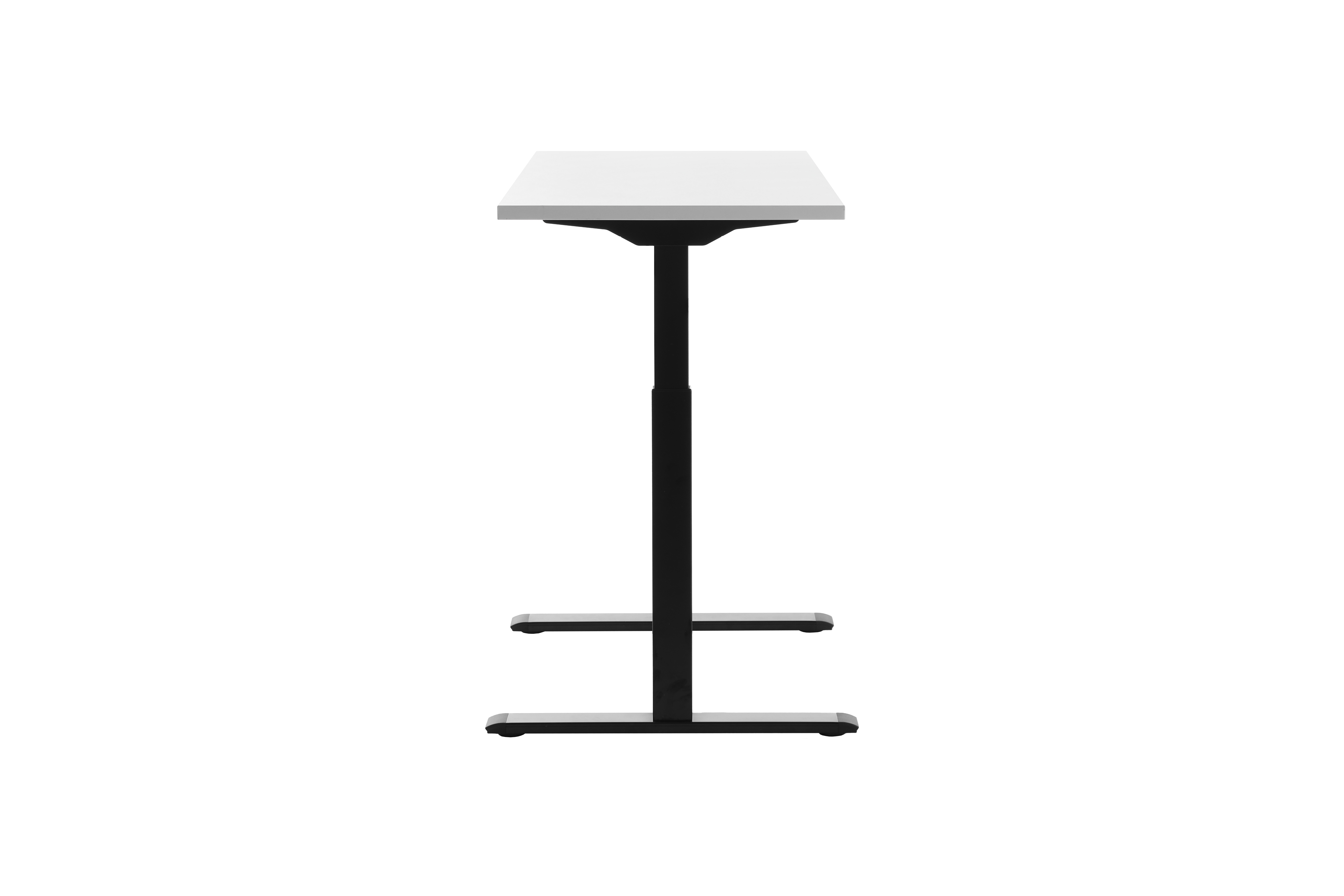 120 x 60 cm Schreibtisch Topstar Ergo E-Table höhenverstellbar - schwarz, weiss