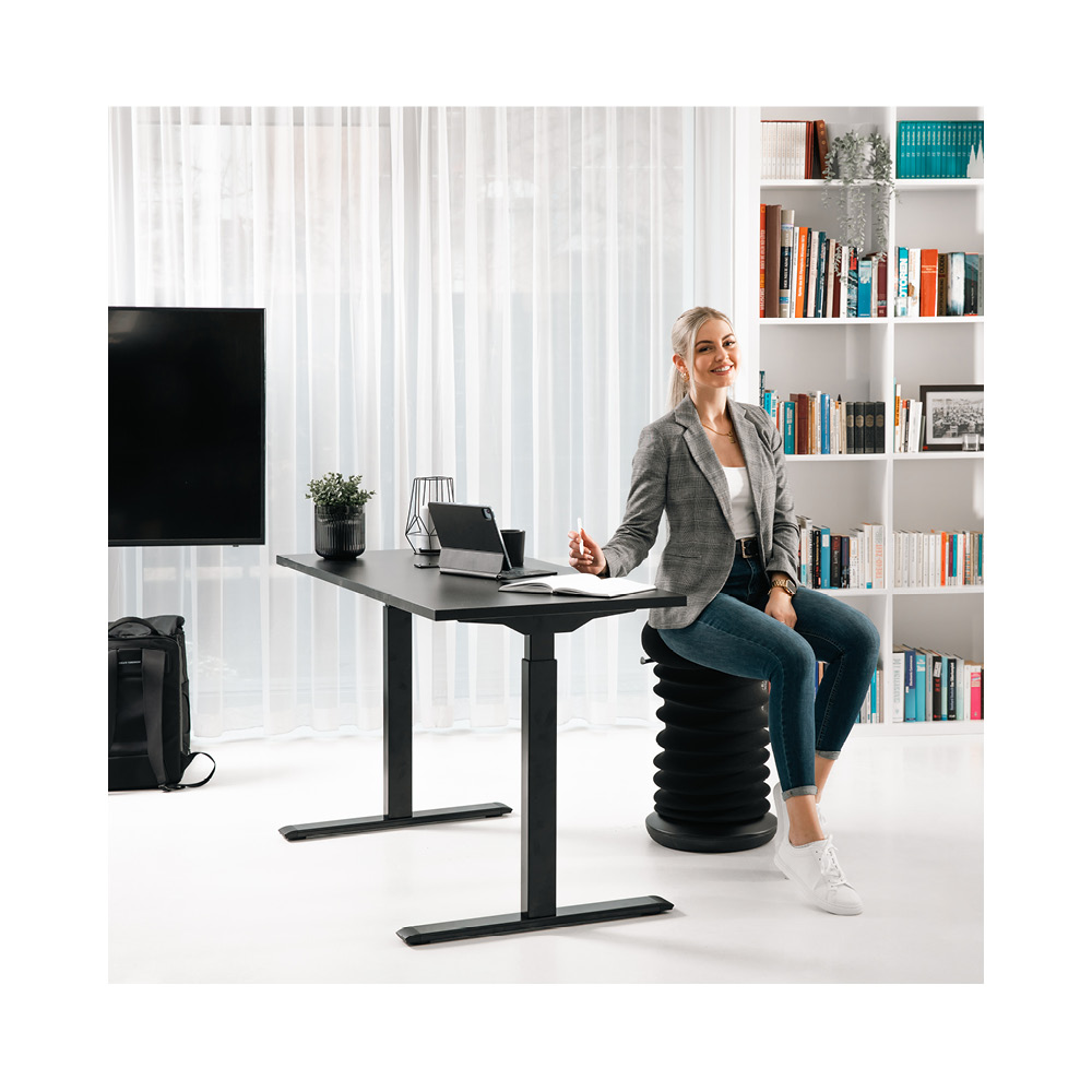 Lifestyle-Hocker Topstar Sitness 4D grün-grau