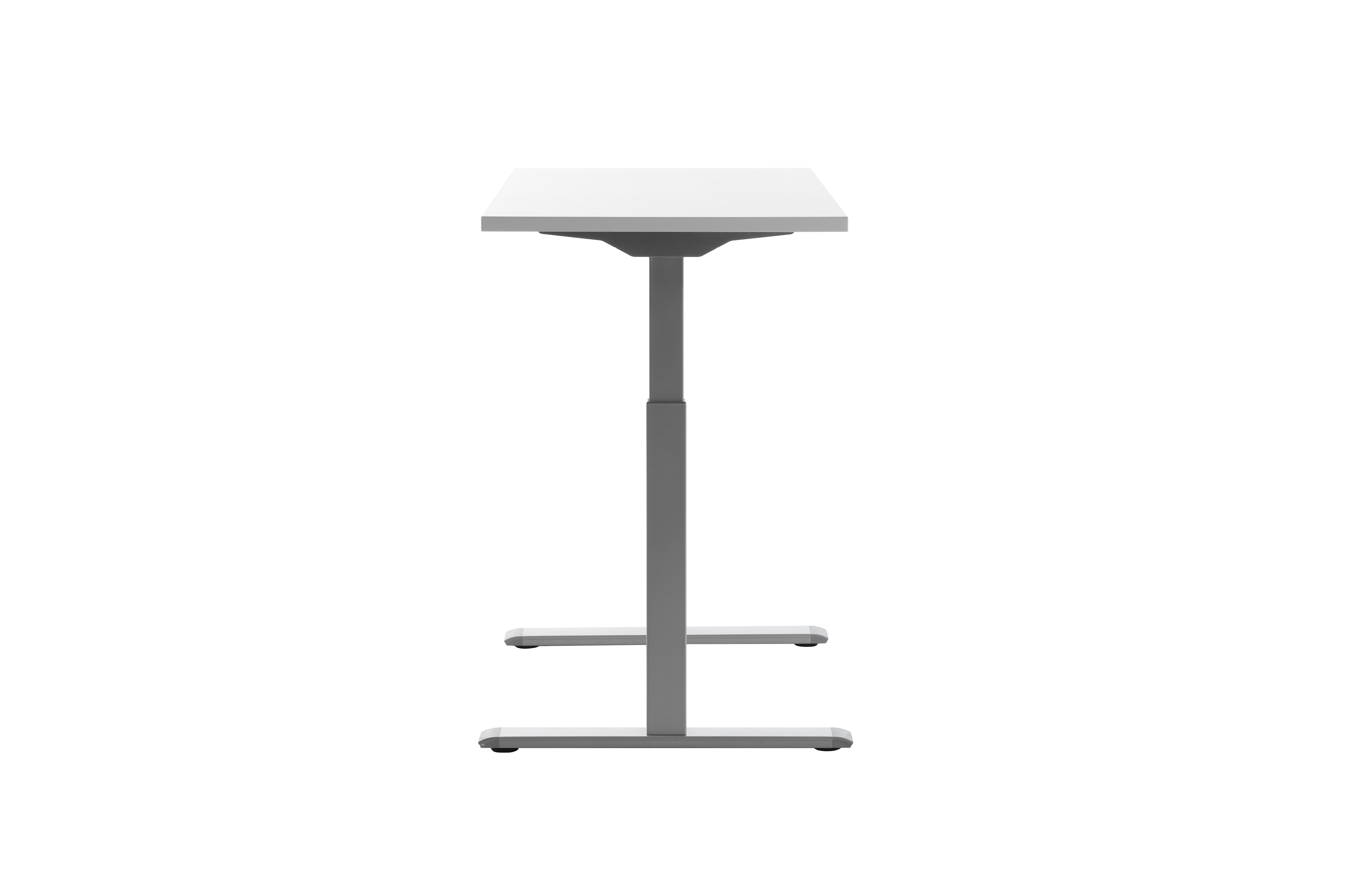 100 x 60 cm Schreibtisch Topstar Ergo E-Table höhenverstellbar - grau, weiss