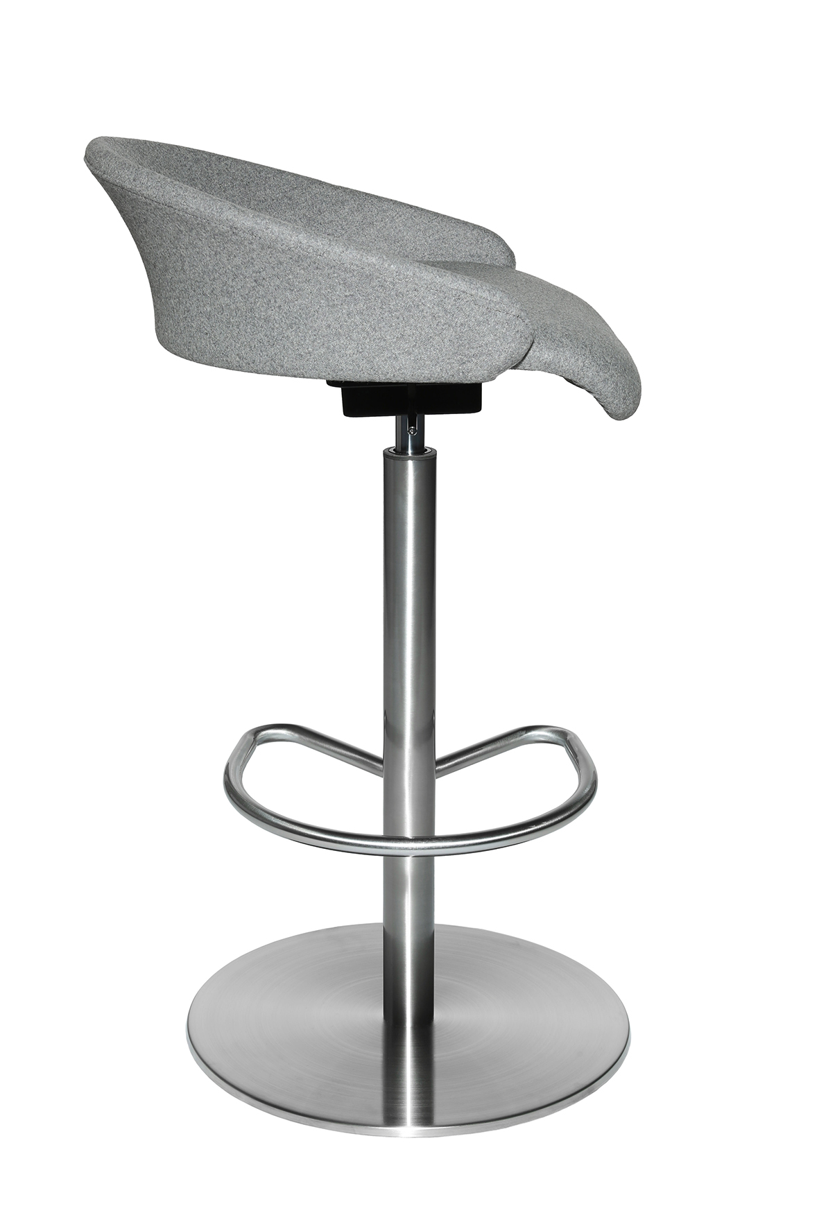 Barhocker Sitness Urban Monaco 7.6 - Metall - grau