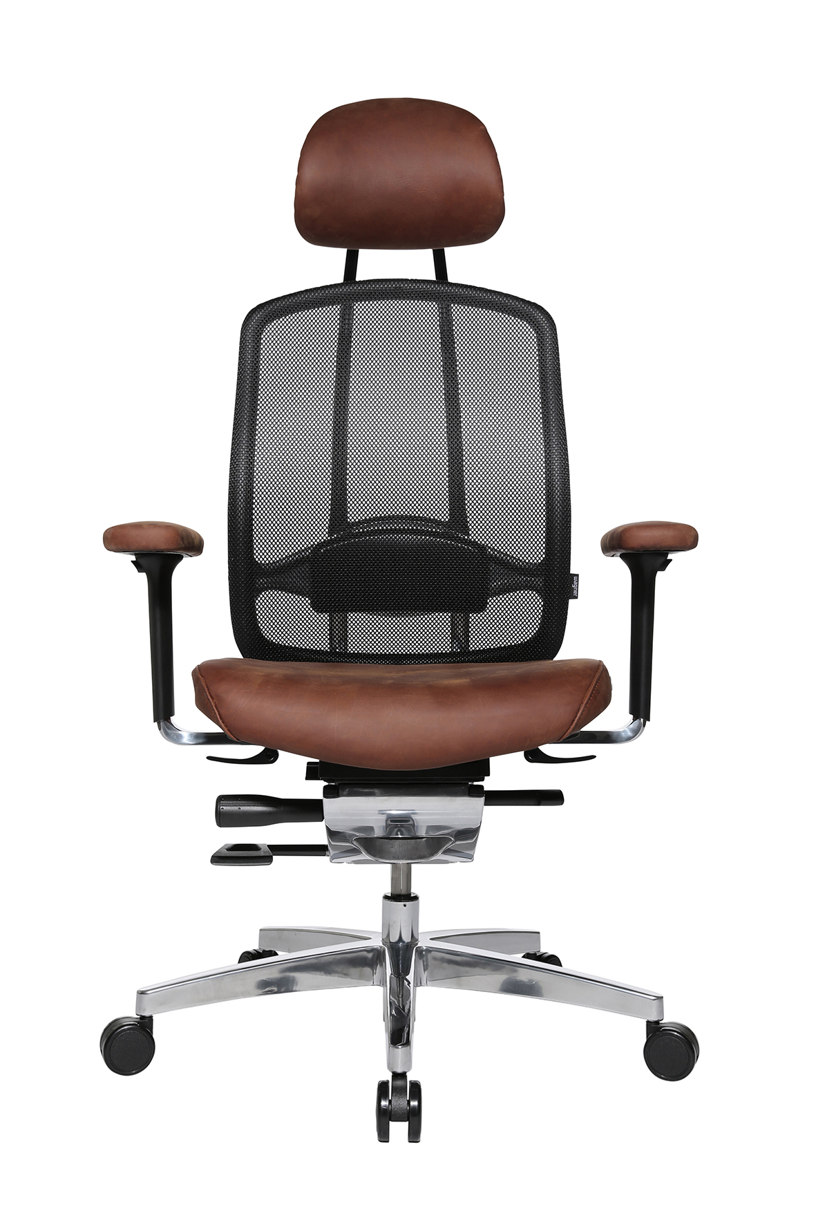 Profi Bürostuhl Wagner AluMedic Limited Cognac Vintage Edition