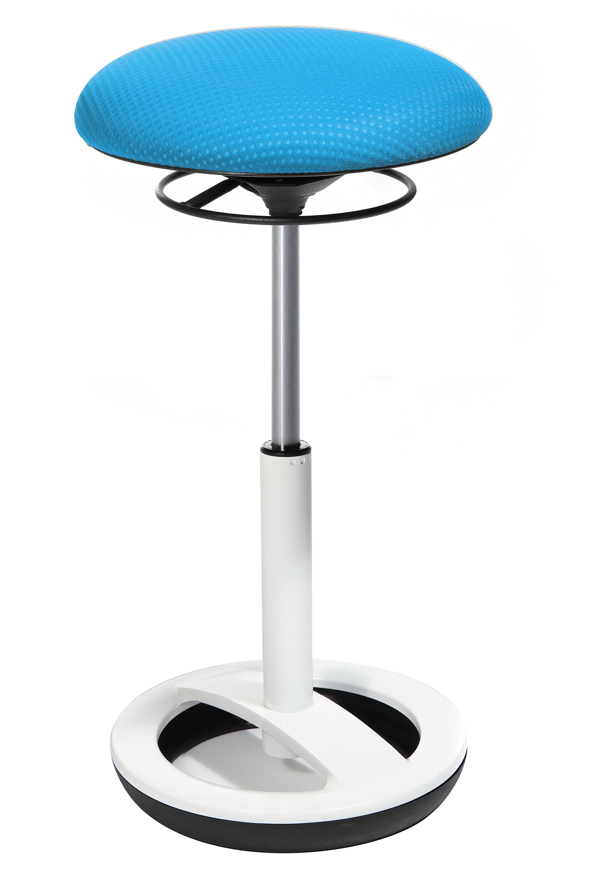Stehhocker Topstar Sitness High Bob weiß hellblau