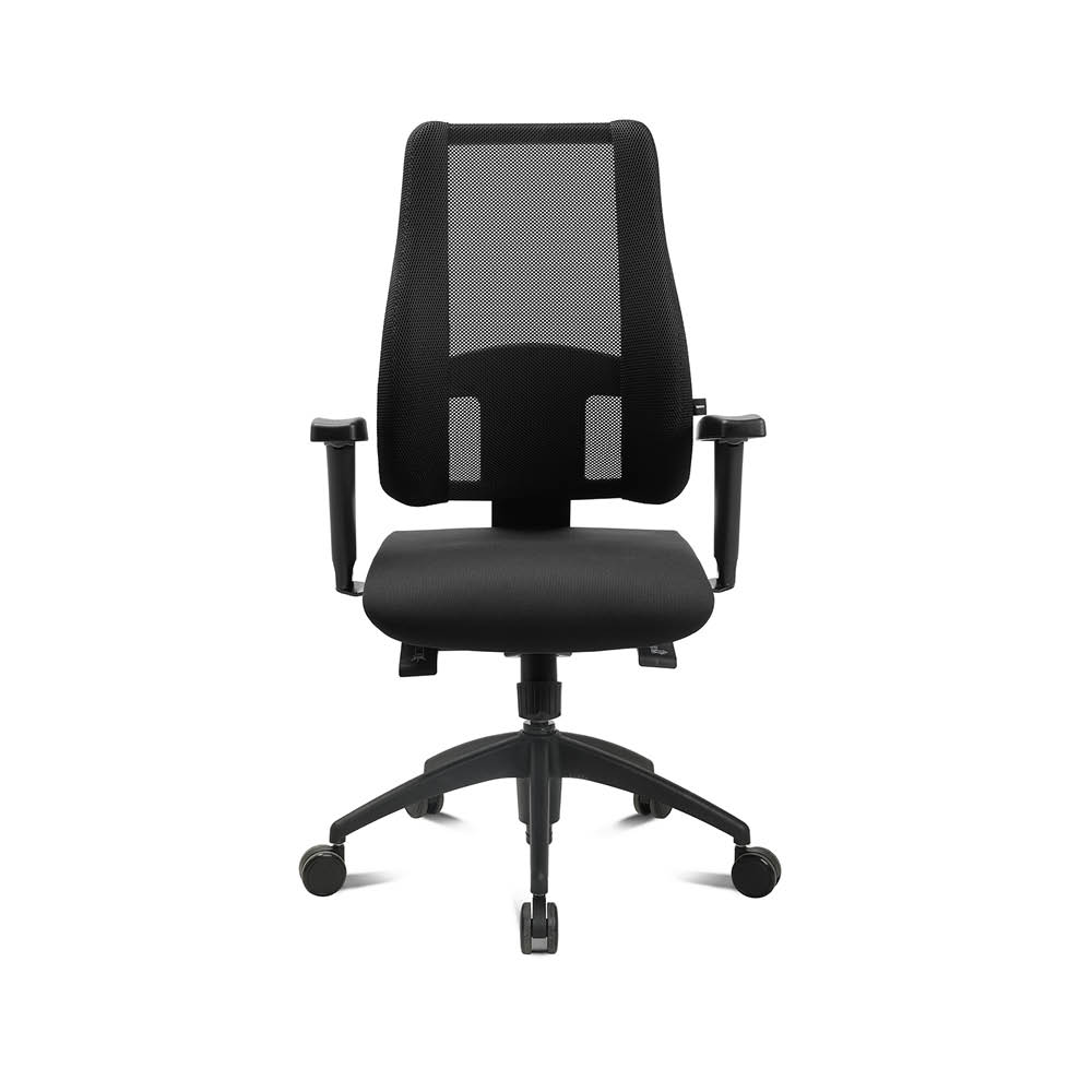 Damen Bürostuhl Topstar Lady Sitness Deluxe schwarz Öko-Stoff