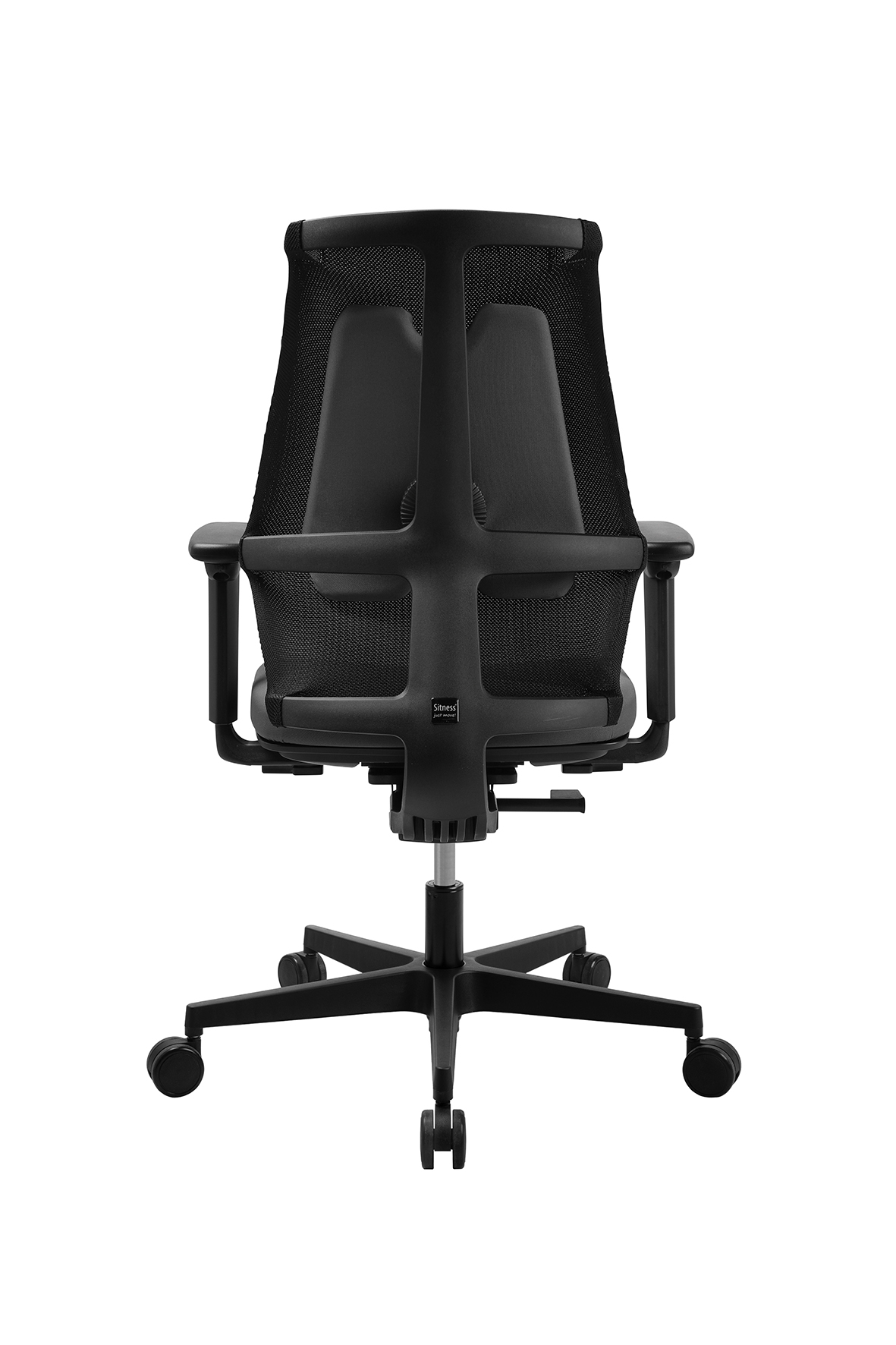 Bürostuhl Topstar Sitness X Back, schwarz-grau, Fußkreuz schwarz