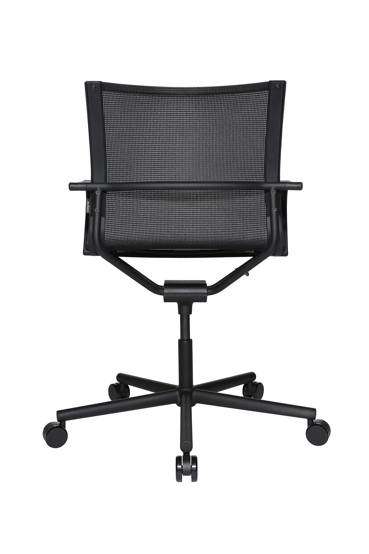 Bürostuhl Wagner D1 schwarz - mit Rollen und Armlehne