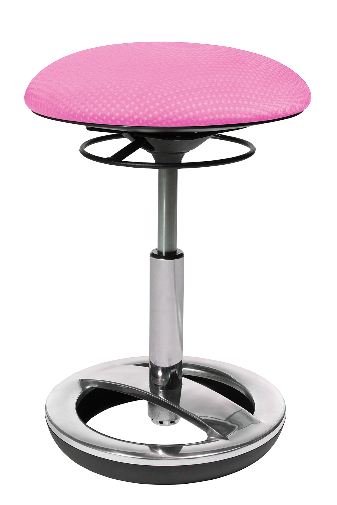 Bürohocker Topstar Sitness Bob poliert rosa